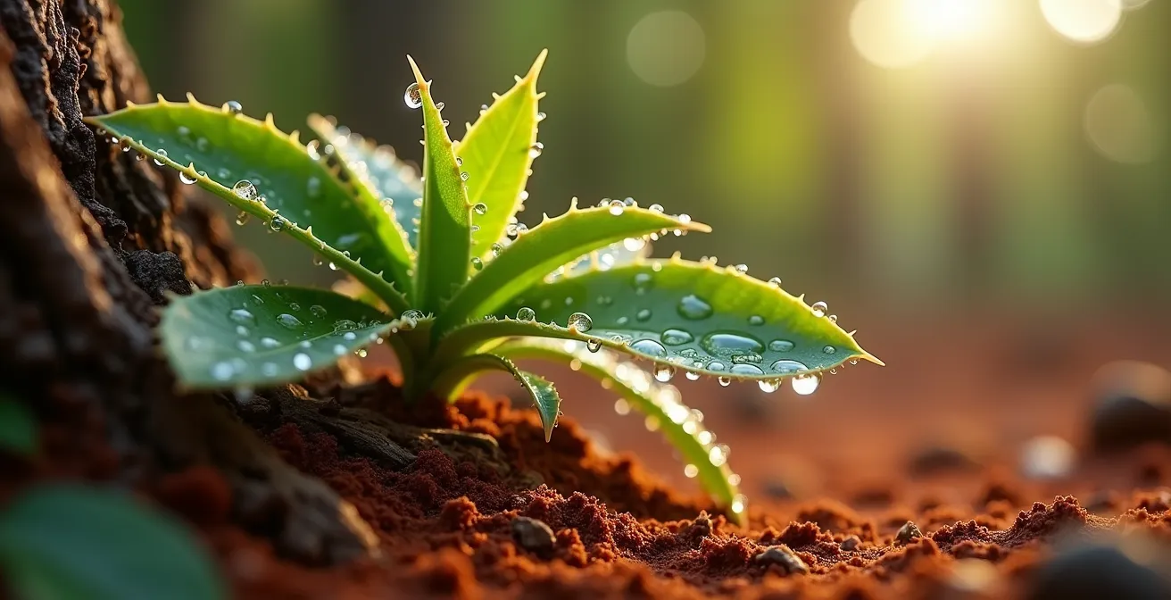 Australian landscape showing interconnected natural elements suggesting living consciousness