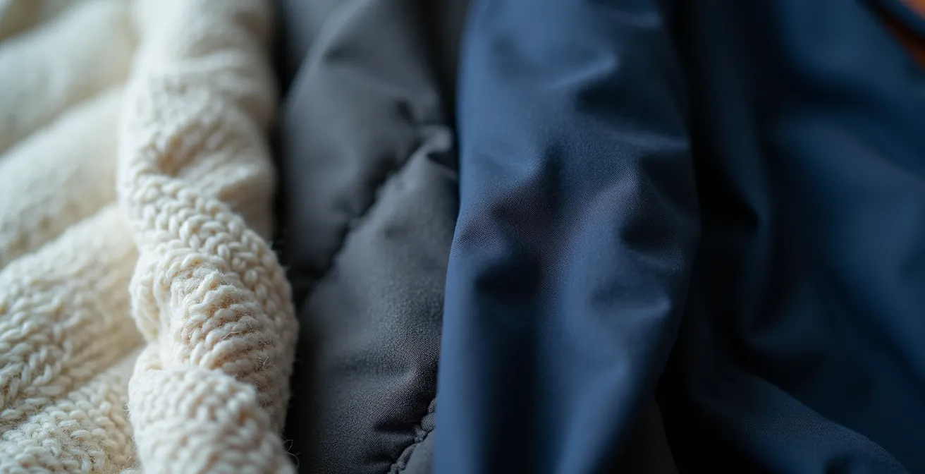 Three-layer clothing system displayed for Melbourne's variable weather