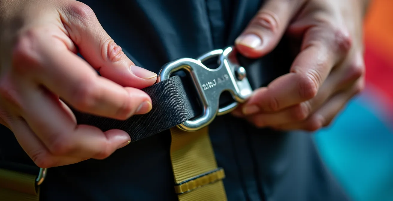 Skydiving equipment inspection in Australian drop zone